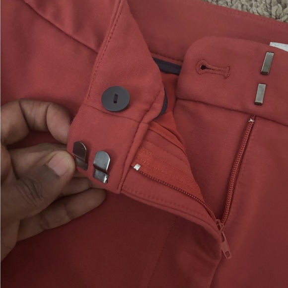 Boden Women's 16/18R Hampshire 7/8
Pants Flat Front Dress Ankle Orange Career - Picture 8 of 9